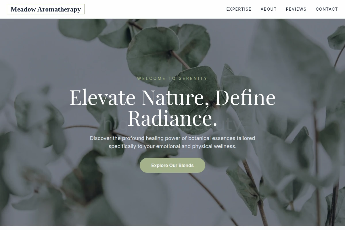Meadow Aromatherapy
