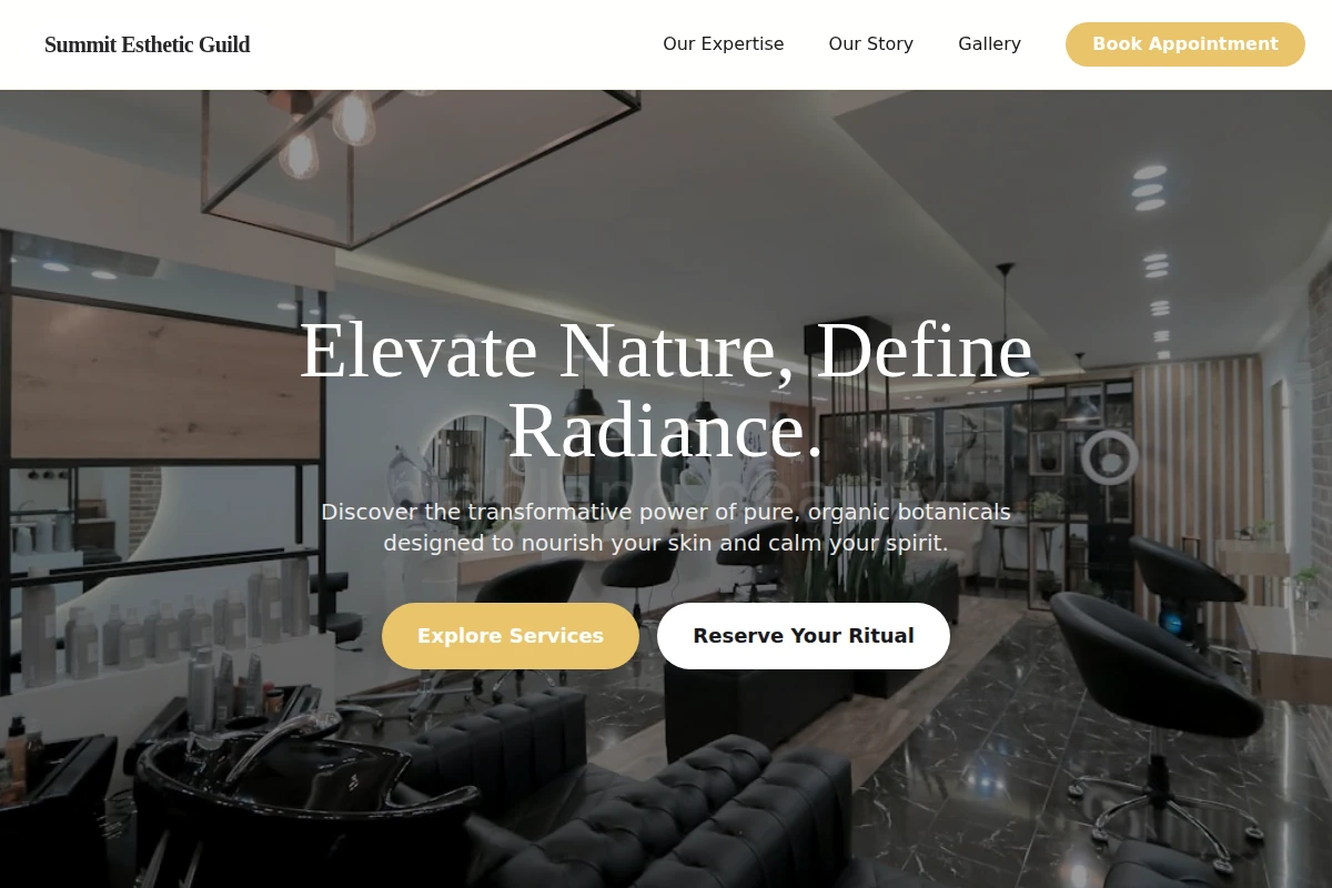 Organic Beauty Salon