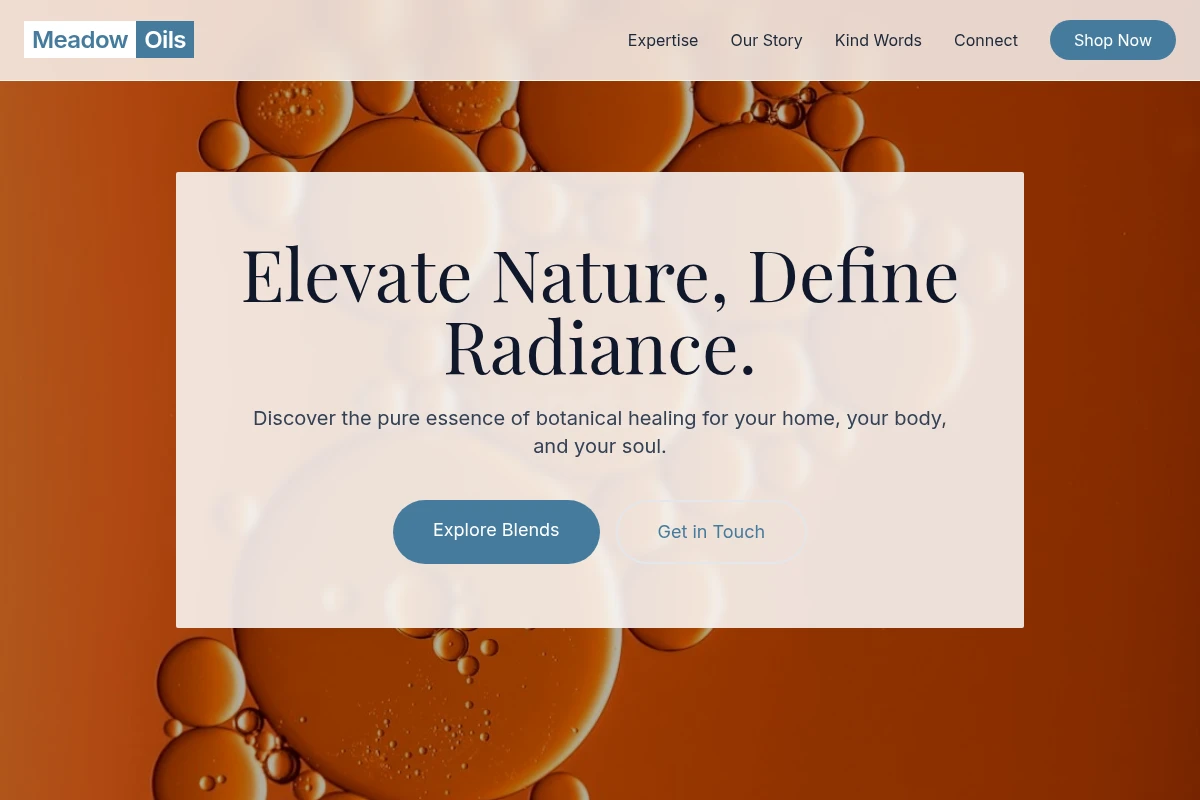 Meadow Essential Oil